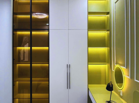 Thi Công Nội Thất Căn Hộ VinHomes 2 Phòng Ngủ 59m2