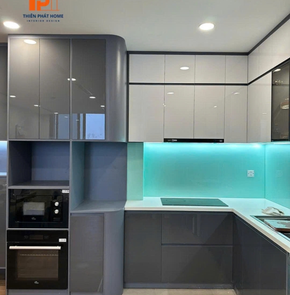 Bếp chữ L Vinhomes