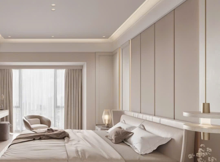 Nội thất phòng ngủ Căn hộ Chung Cư Vinhomes  Grand Park