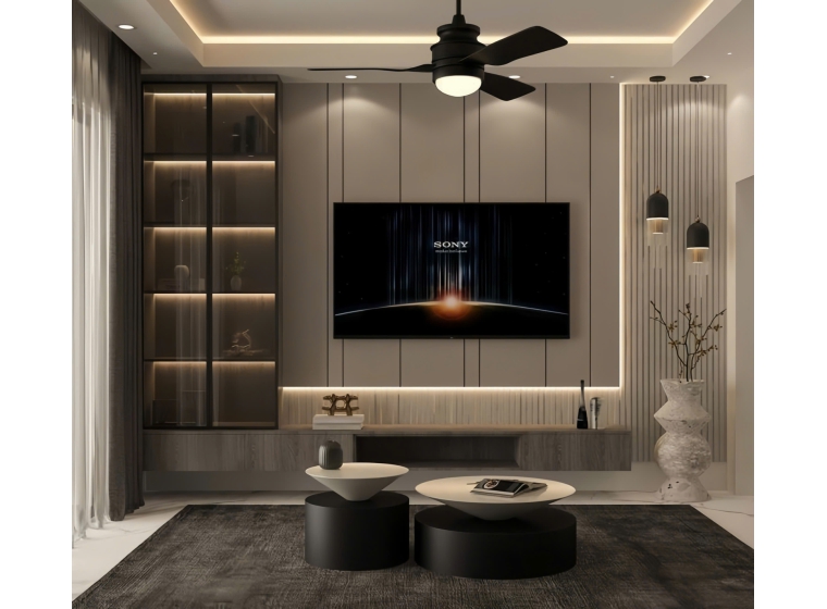 Phòng khách chung cư PK01 - Không gian hiện đại, tinh tế