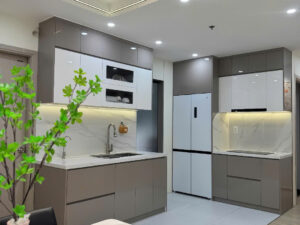 Thiết kế bếp hiện đại, bố trí công năng khoa học