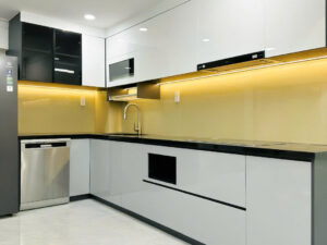 Tủ bếp nhựa đặc PVC chống nước tốt